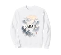 Karatéka/Karatékas Calligraphie Japonaise de Montagne Sweatshirt