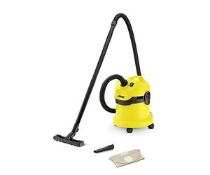 Karcher 1.629-761.0 WD2 Aspirateur eau et poussières, Noir, Jaune