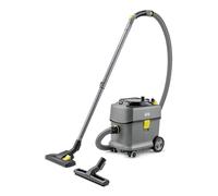 Karcher Aspirateur à sec T 15/1 ADV HEPA pour sols textiles et sols durs, réservoir de 15 litres, puissance 585 W, niveau de pression acoustique : 52 dB (A), poids : 6,4 kg, câble : 12 m, panier de