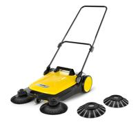 Karcher Balayeuse mécanique manuelle S 4 Twin 2-en-1 à 2 brosses latérales