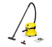 Karcher Bidon Aspiratutto 1000W (12Lt) WD 2 PLUS V 12 PET Jaune & Noir 1