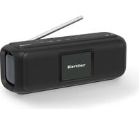 Karcher DAB Go Haut-parleur Bluetooth portable & radio numérique DAB+ / FM avec écran couleur 2,4"/ son stéréo 5 watts