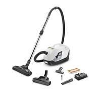 KARCHER DS 6 PLUS - Aspirateur sans sac avec filtration par eau + Accessoires - Rejette un air dépoussiéré à 99,95 %