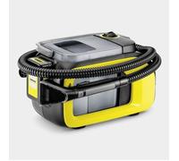 KARCHER - Injecteur extracteur 18V (2,5 Ah) - SE 3-18 compact (Batterie non comprise)- autonomie de 12 mn - noir/jaune - 1.081-500.0