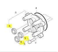 KARCHER. JOINT A LEVRE Livré par 1 a commander X3. Ref: 69640260