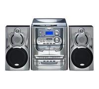 Chaîne stéréo Karcher KA 5300 805083 CD, Cassette, MF, Lecteur de disque, FM, 2 x 5 W argent 1 pc(s)