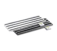 KARCHER - Kit 2 Serpillieres microfibres abrasives pour buse sol EasyFix (1 abrasive, 1 tres abrasive)