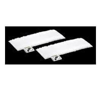 KARCHER - Kit 2 serpillieres universelles microfibress pour buse sol - Compatible EasyFix (SC 1, SC 2, SC 3, SC 4, SC5)