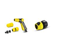 Karcher KIT DE PISTOLET D'ARROSAGE 16,7 x 41,5 x 141,5 2.645-289.0 & 2.645-194.0 raccord, Noir, Jaune, Plus con aquastop