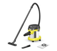 Aspirateur sans sac Kärcher 1.628-425.0 Acier inoxydable, Jaune