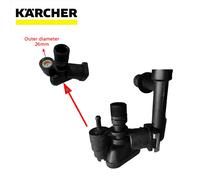 Karcher-Petite Machine à Livres Domestique, Lavage de Voiture à Haute Pression, Série K4, Couvercle de Tête de Pompe, Accessoires Housing Assembly