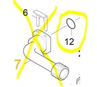 Karcher Rondelle Bague de Pression en O pour 90367030 Sortie Coude 63621510 / 6.362-151.0