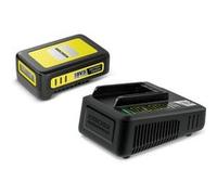 Karcher Set Battery Power 18V /2.5 Ah + chargeur rapide Noir G