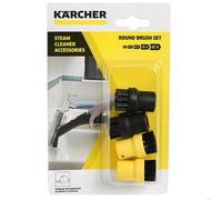 KARCHER Vapeur Nettoyant Poil Nylon Brosse Ronde Set Sc1 Sc2 Sc3 Sc4 Sc5 Origine