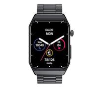 Kardena® Care Control 2 avec sangle ECG, ECG 1 canal, montre de santé pour homme et femme, 7 mesures vitales, 4 mesures d'intervalle QT, 10 modes sportifs