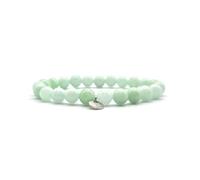 KARDINAL WEIST burma jade bracelet, semi-précieuse perles, pierre naturelle, bijoux pour - chakra - joie de vivre - bonheur - amour (M, burma jade)