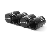 KardoL 4 Pièces Haute qualité Bouchons de Valve de Voiture Compatible avec pour Nissan Nismo Qashqai Juke Tiida X-Trail - Robuste et étanche,G