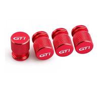 KardoL 4 Pièces Haute qualité Bouchons de Valve de Voiture Compatible avec pour Peugeot GTI 206 207 208 306 307 308 4007 5008 407 - Robuste et étanche,E