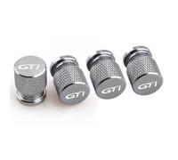 KardoL 4 Pièces Haute qualité Bouchons de Valve de Voiture Compatible avec pour Peugeot GTI 206 207 208 306 307 308 4007 5008 407 - Robuste et étanche,G