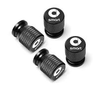 KardoL 4 Pièces Haute qualité Bouchons de Valve de Voiture Compatible avec pour Smart 451 Brabus Smart 453 fortwo forfour - Robuste et étanche,B