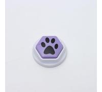 Kardrianio Boutons de communication pour chien - Bouton parlant pour chien, en plastique ABS, boutons parlants enregistrables 30 secondes pour les chiens à communiquer (violet)