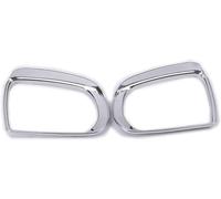 KARDZ ABS Coques de Rétroviseur de Voiture pour Jeep Compass 2017-2021