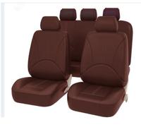 KARDZ Cuir Ensembles de Housses Siège Voiture pour DS DS DS4/DS4 Crossback 2015-2018, Couvre Sieges Protection Imperméable Nonslip Respirant Interieu,D-Coffee