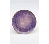 Kare Assiette design Shirley Violet 26 cm - Lot de 6