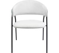 Kare Chaise avec accoudoirs Olina Grise Design