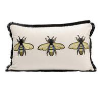 Kare Design Coussin décoratif, Motif d'animaux, 50 x 30 cm, Blanc, Moderne, avec Fermeture éclair, pour Chambre à Coucher, Salon, canapés/canapés