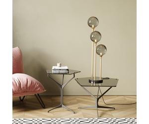 KARE Design Al Capone Tre Lampe de table, G9, 51763,