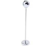 Kare Design Cendrier sur Pied Spheric, Argenté, Acier, Moderne, Extérieur, pour Fumeurs, Décoration Chambre, Maison, Bureau, 72x13x13 cm (H/L/P)