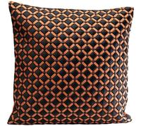 Kare Design Coussin Mina avec Housse Amovible avec Fermeture éclair, avec Rembourrage, Coussin décoratif, Accessoire pour la Maison, Aspect Velours, 45 x 45 cm (H x l)