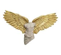 Kare Design Déco Murale Buste Homme Ailes dorées 124x71cm