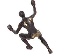 Kare Design Décoration Murale Climber, Noir, Or, Homme Grimpant, Sculpture, Art, Moderne, Deco Intérieur, Decoration Chambre, Salon, Maison, Cadeau, 14 x 23 x 9 cm