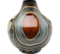 Kare Design Fabuloso Stone Vase décoratif pour Fleurs, Table et Salon Multicolore Hauteur 27 cm