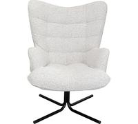 Kare Design Fauteuil pivotant Oscar Gris