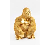 Statue Gorille doré 38 cm MONKEY