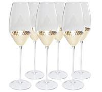 Kare Design Flûtes à champagne Gobi Set de 6, Flûte à champagne, 330 milliliters