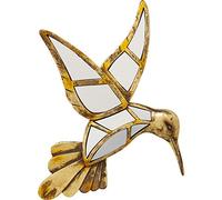 KARE Objet mural Hummingbird Mirror – Effet miroir 32x27x4 cm, Effet 3D, Motif animal sculptural