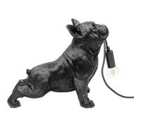 Kare Design Lampe Bouledogue Noir