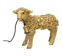 Kare Design Lampe Mouton doré Fleurs