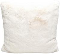 Kare Design Mika Crème Blanc 60 x 60 cm Housse Amovible avec Fermeture éclair Coussin décoratif avec Rembourrage
