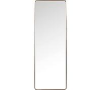 Kare Design Miroir Curve rectangulaire 200x70cm cuivre