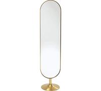 Kare Design Miroir sur Pied Curve 172x38cm Laiton