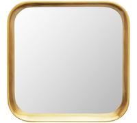 Kare Design Miroir Vincenza 43x43cm doré | Coins arrondis, aspect glamour, durable, facile à monter