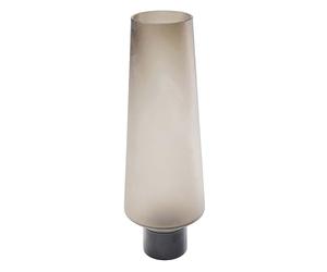 Kare Design Noble Ring Vase décoratif pour Fleurs Marron Mat 40 cm