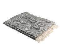 Kare Design Plaid Shapes 170x130cm Gris et Blanc
