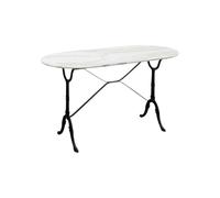 Kare design - Table bistrot marbre Ovale 120x60 cm