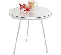 Kare Design Table d'appoint Acapulco Mono Blanche
